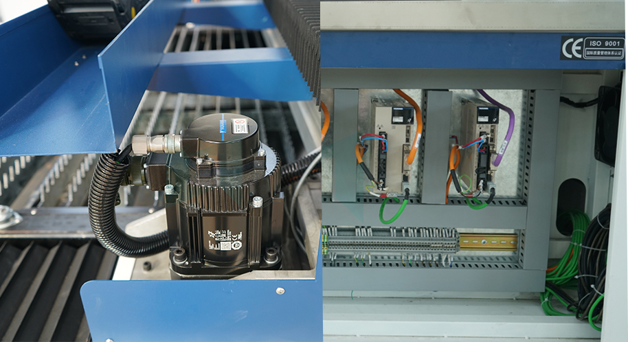دستگاه برش لیزری فیبر فلزی CNC 3015 1000w 1500w 3000w برای فولاد ضد زنگ