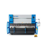 دستگاه پرس هیدرولیک بریک 4 محور فلزی خم کن 80t 3d Servo Cnc Delem Electric Hydraulic Press Brake