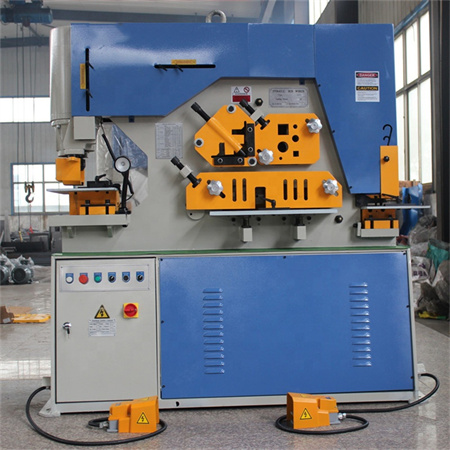 دستگاه قیچی Ironworker دستگاه پانچ ترکیبی هیدرولیک CNC